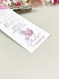 Gastgeschenk Taube rosa