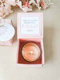 10x Gastgeschenk Regenbogen rosa