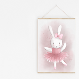 Poster Hase Ballerina