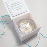 10x Gastgeschenk türkis