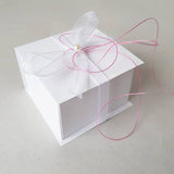 10x Gastgeschenk pink