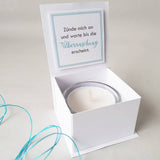 10x Gastgeschenk türkis