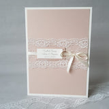 Kirchenheft Nude Lace creme