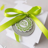 10x Gastgeschenk Greenery