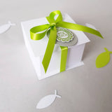 10x Gastgeschenk Greenery
