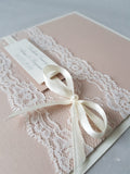 Kirchenheft Nude Lace creme