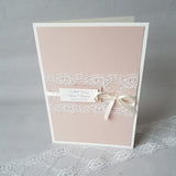 Kirchenheft Nude Lace creme