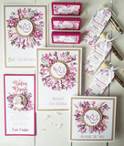 Gastgeschenk Blätterkranz beere
