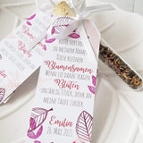 Gastgeschenk Blätterkranz beere
