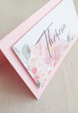 Tischkarte Floral