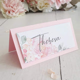 Tischkarte Floral