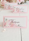 Tischkarte Floral