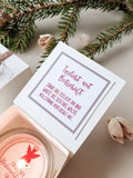 Teelicht mit Botschaft *Weihnachtsengel*