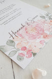 Save the Date Floral