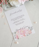 Save the Date Floral